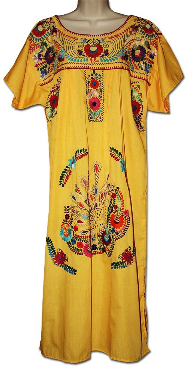 Mexican Embroidered Dress